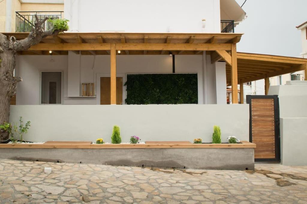 Alfa House W/ View & Barbeque In Pythagorion Vila Exterior foto
