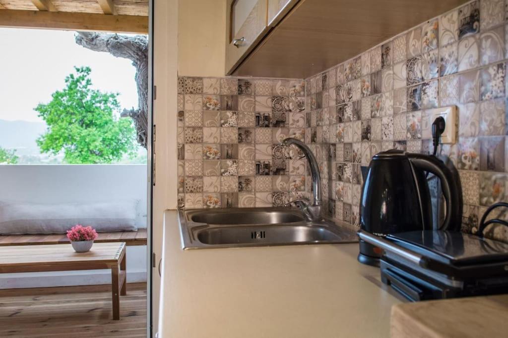 Alfa House W/ View & Barbeque In Pythagorion Vila Exterior foto