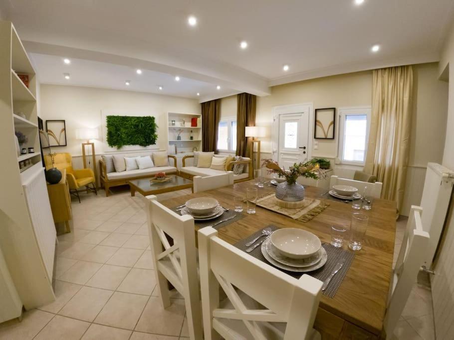 Alfa House W/ View & Barbeque In Pythagorion Vila Exterior foto